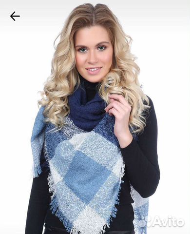 Новый, с этикеткой шерстяной платок