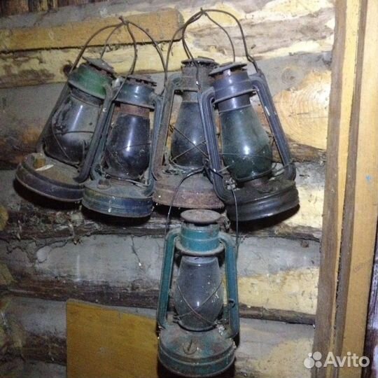 Керосиновые лампы и стекла к ним