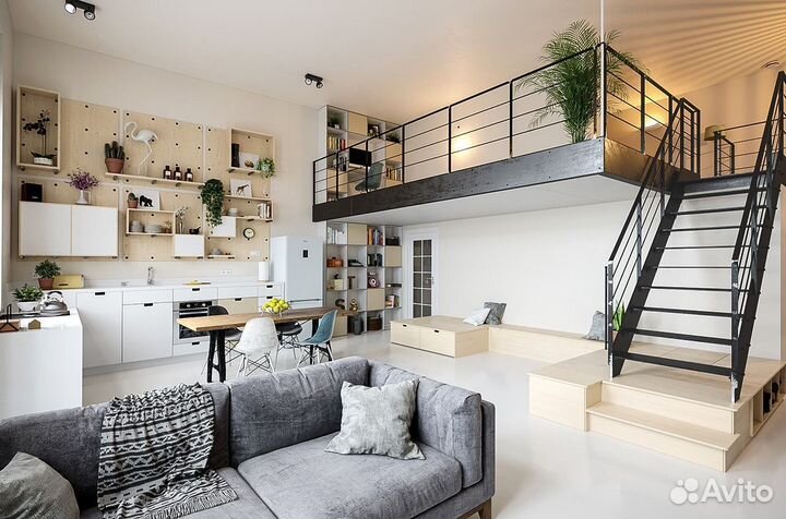 Мезонин, антресольный этаж в квартире