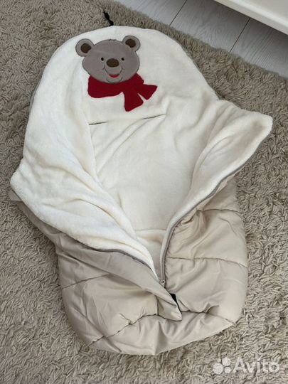 Новый теплый конверт в коляску