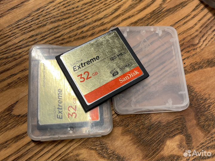 Карта памяти sandisk cf 32 gb