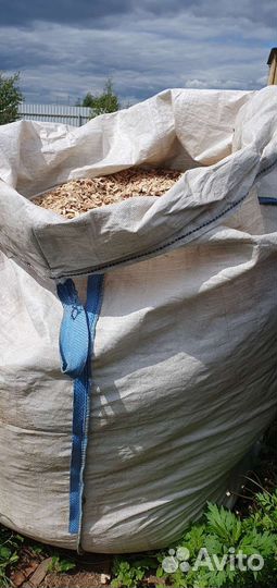 Щепа-мульча. Хвойных пород