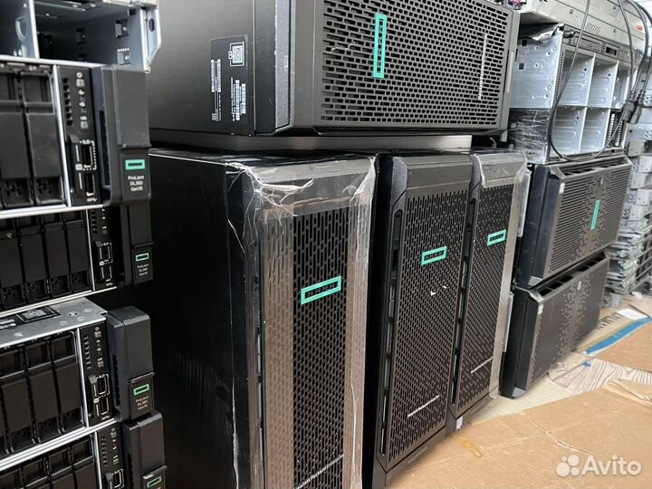 Cервер ml350 gen10 12LFF HP для 1С башенный 256gb