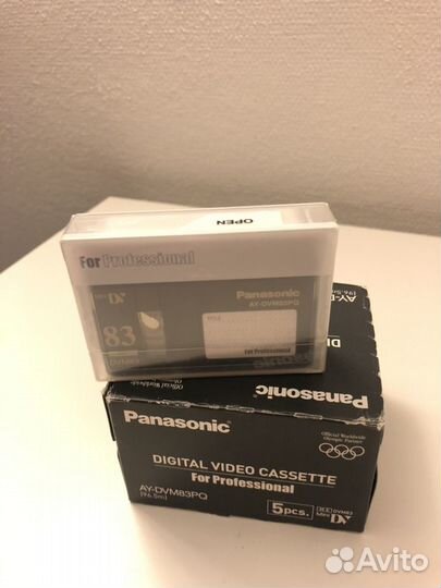 Видеокассеты Panasonic mini DV