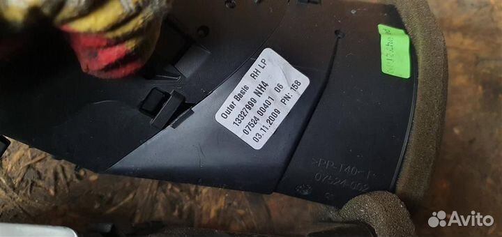 Дефлектор воздушный Opel Astra J 2010-2017