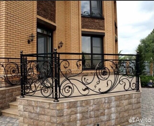 Кованные террасы