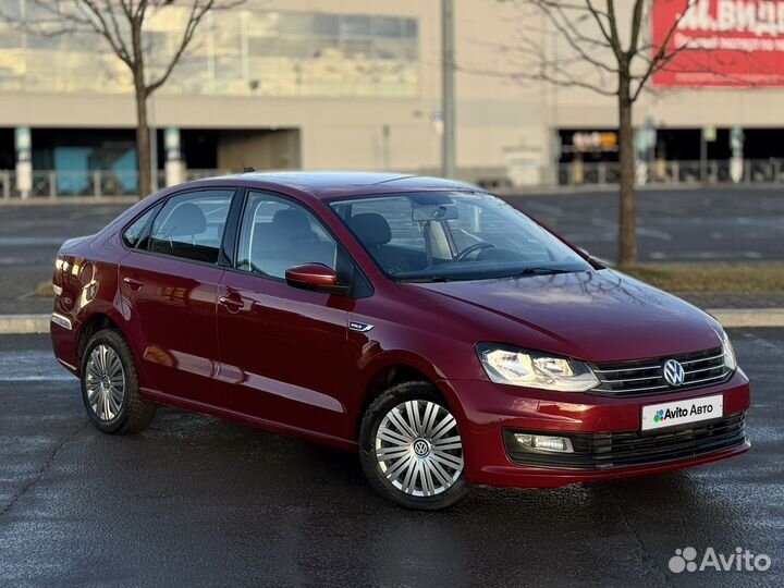 Volkswagen Polo 1.6 AT, 2019, 111 150 км