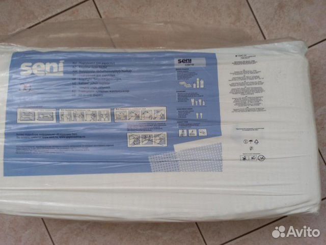 Памперсы мужские Seni Standard large размер XL (4) купить в Москве ...