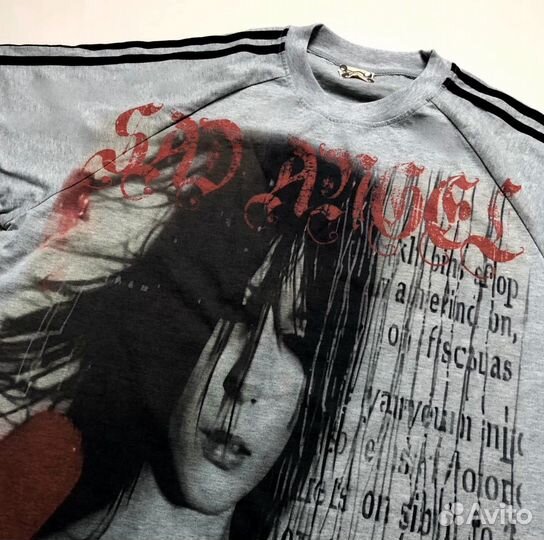 Лонгслив goth 3 stripes longsleeve