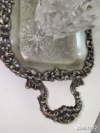 Поднос винтажный