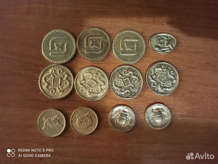 Монеты из магнита