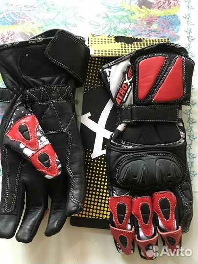 Мото перчатки размер S