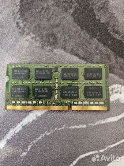 Оперативная память ddr3 4 gb sodimm