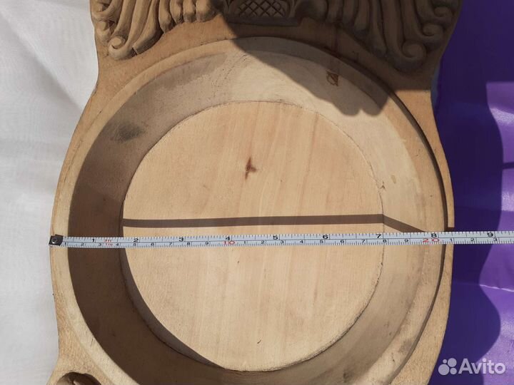 Поднос декоративный деревянный Птицы