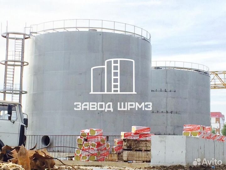 Резервуар вертикальный стальной объем 2000 кубов