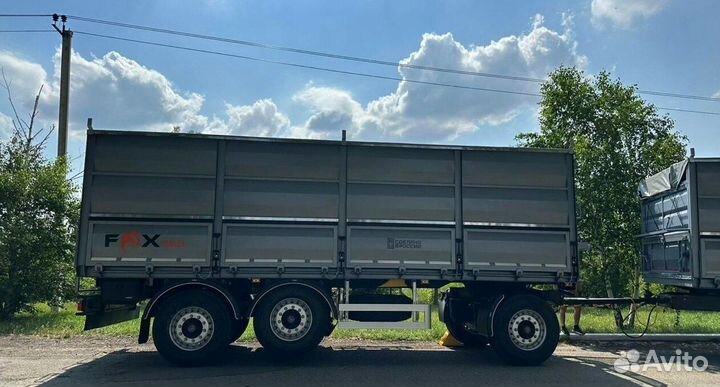 Прицеп зерновоз FOX Trailer Зерновоз-бортовой 3 оси, 2024