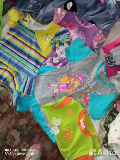 Вещи пакетом на девочку 32 размер