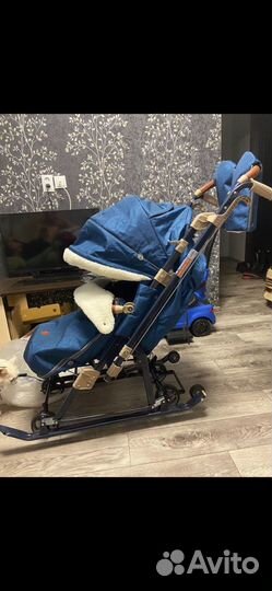 Санки коляска ника 7 8