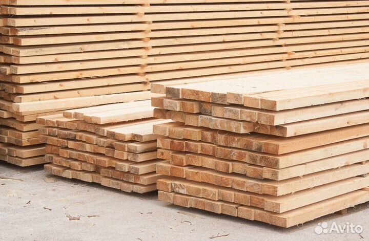 Доска сухая / Пиломатериалы / доставка ло