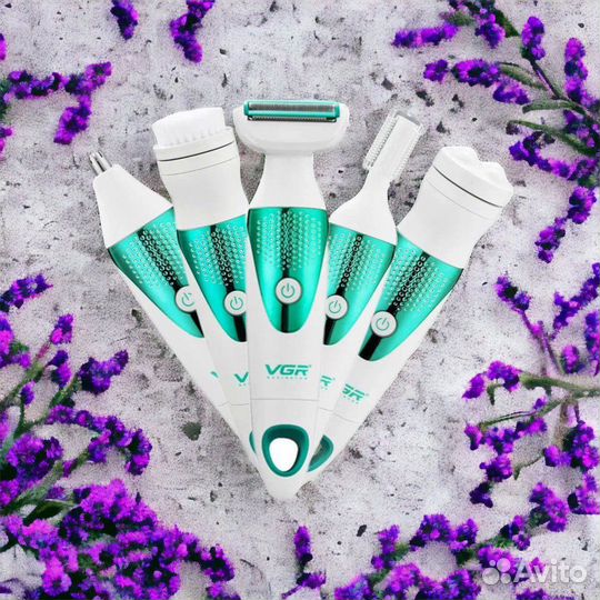 Женский эпилятор VGR V-720 5 в 1