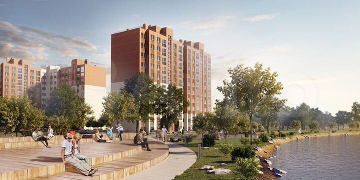 1-к. квартира, 38 м², 1/12 эт.