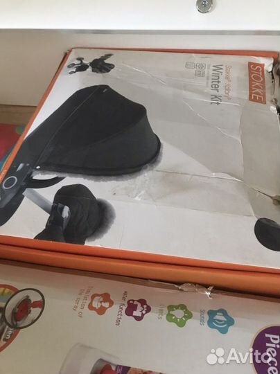 Зимний кит на коляску stokke