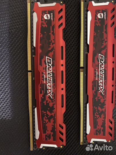 Оперативная память ddr4 4gb x2