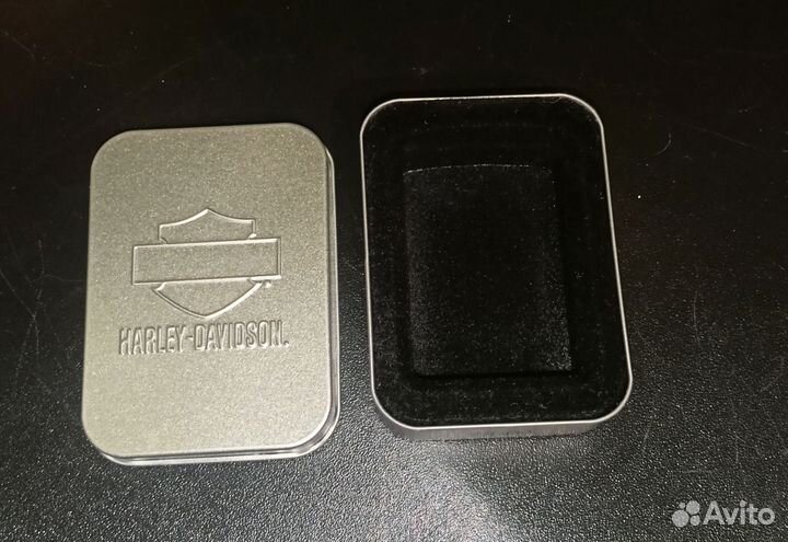 Металлическая коробка zippo