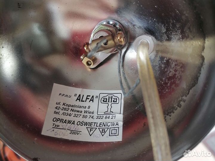 Люстра Альфа польская