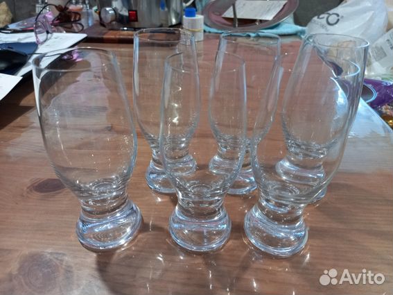 Стаканы с толстым дном