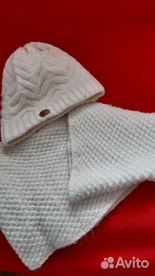 Комплект шапочка и снуд для девочки