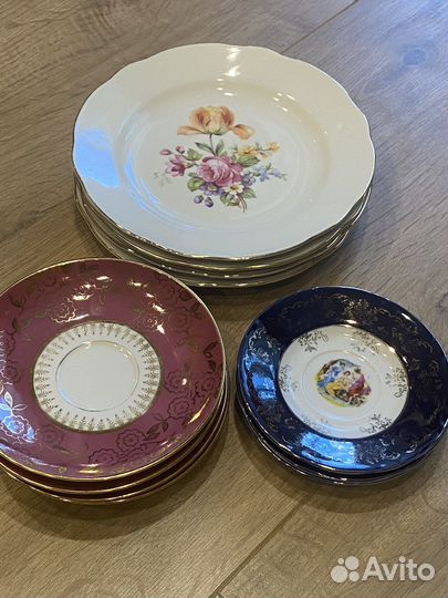 Тарелки, блюдца ГДР, Чехия