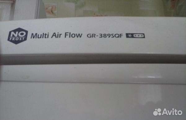 Двухкамерный холодильник LG multi air flow GR-389S