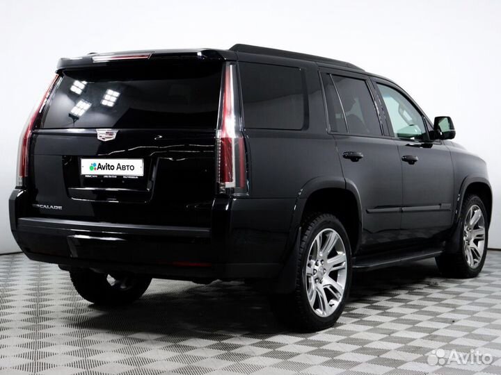 Cadillac Escalade 6.2 AT, 2018, 80 649 км
