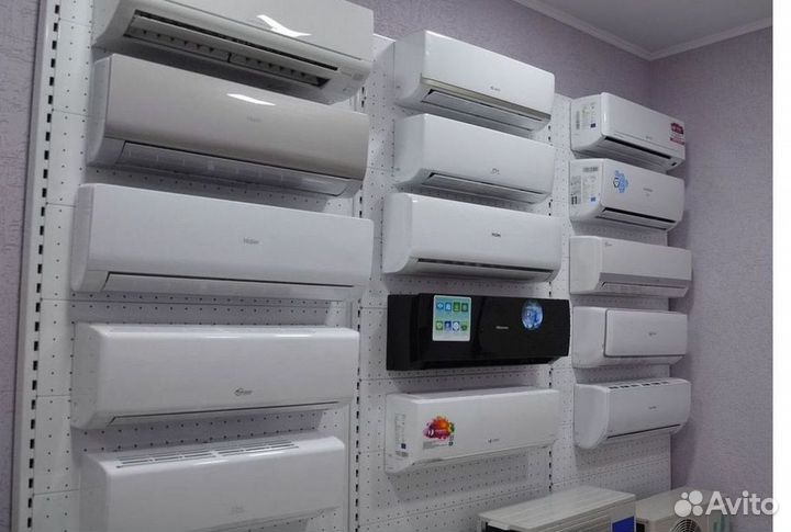 Сплит система с установкой