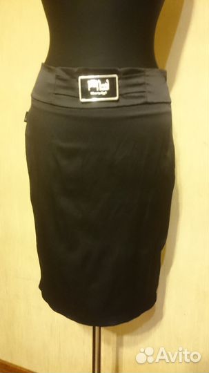 S/M Юбка карандаш Италия хлопок