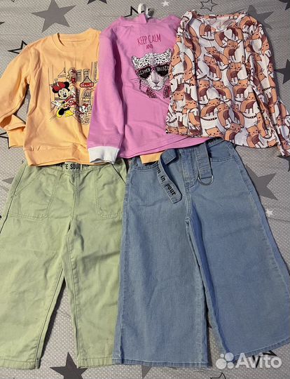 Одежда для девочки, рост 122