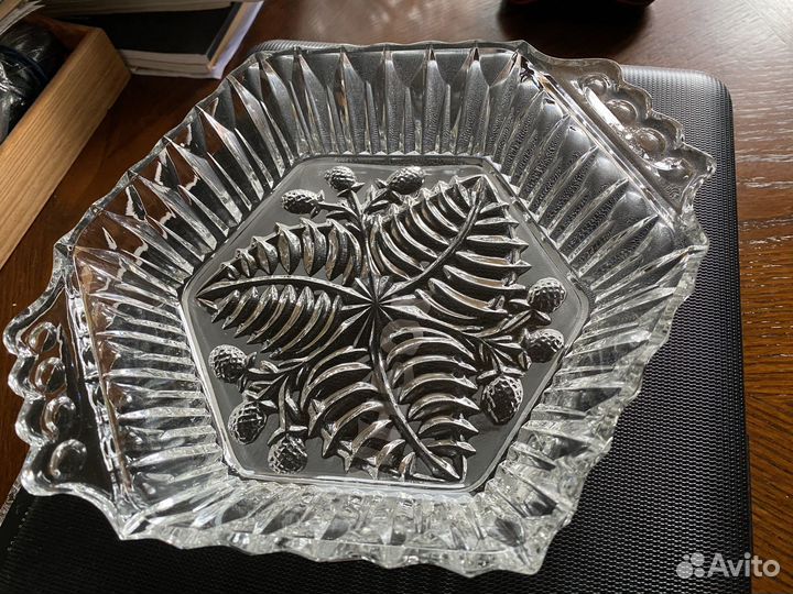 Ваза хрустальная СССР