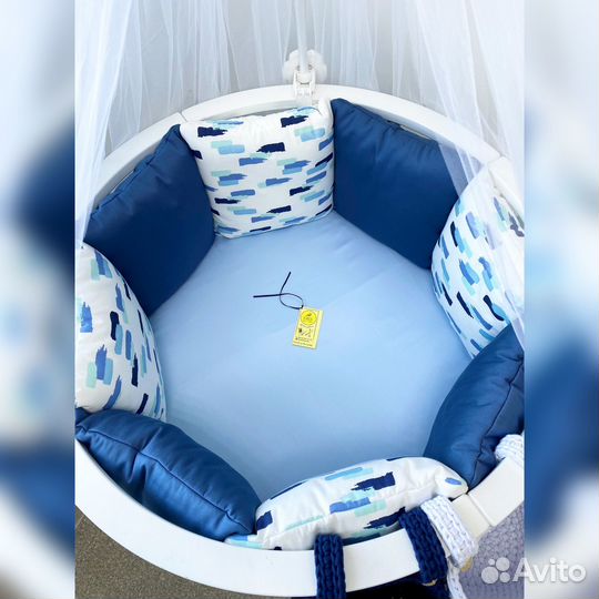 Бортики в кроватку новые