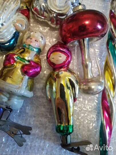 Елочные игрушки СССР