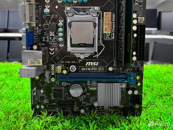 Комплект Core i3 2120 / H61 / 8Gb DDR3