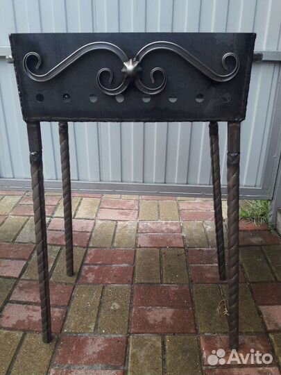 Мангал с ножками 4 мм