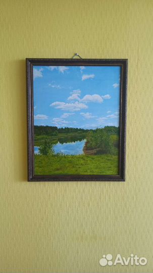 Картина маслом пейзаж