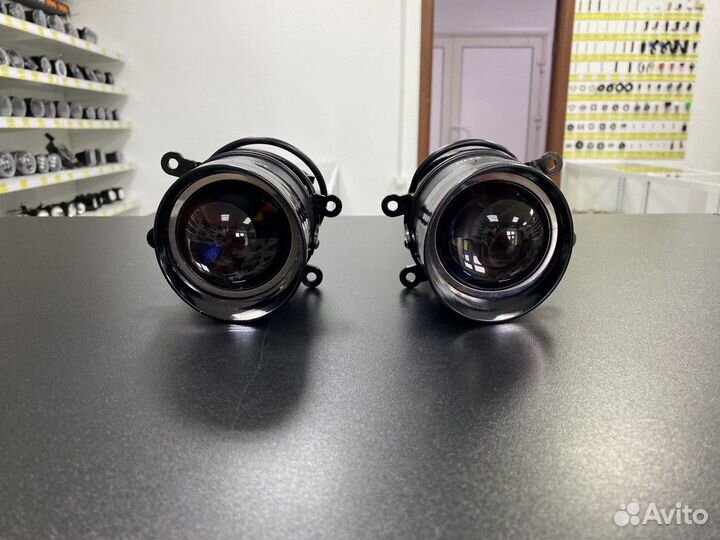 Диодные линзы птф универсальные Toyota WD-018