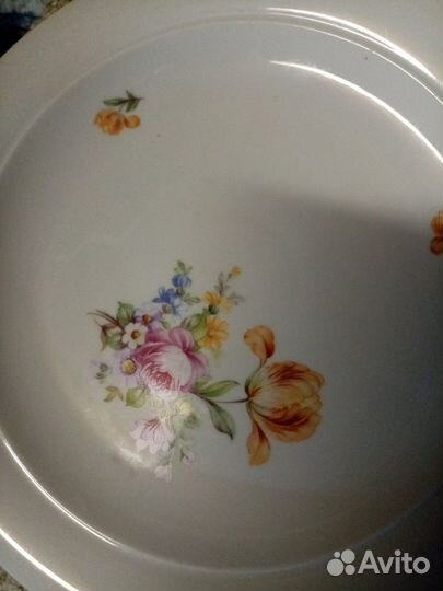 Большая бутербродная тарелка