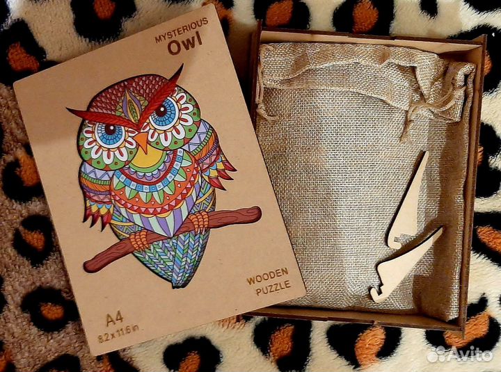 Деревянные пазлы 