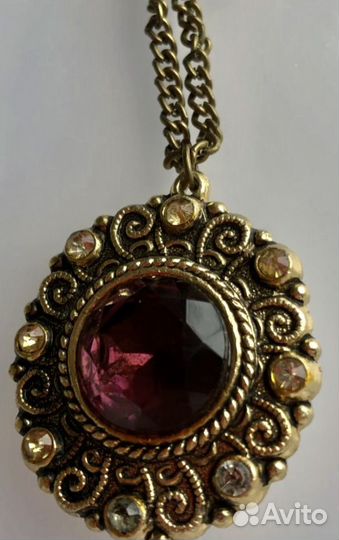 Брошь Кулон завод Рекорд винтаж СССР