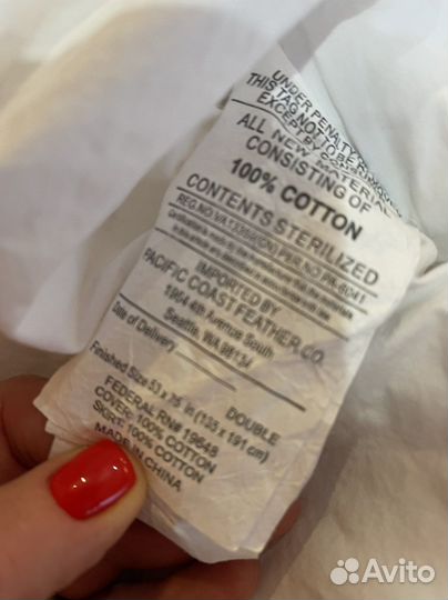 Наматрасник 135/180