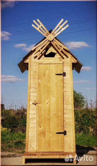 Уличный туалет прямоугольник TOM