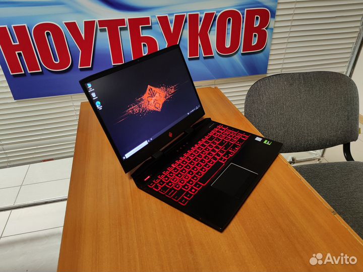 Игровой ноутбук HP omen / i7 /GTX 1660Ti
